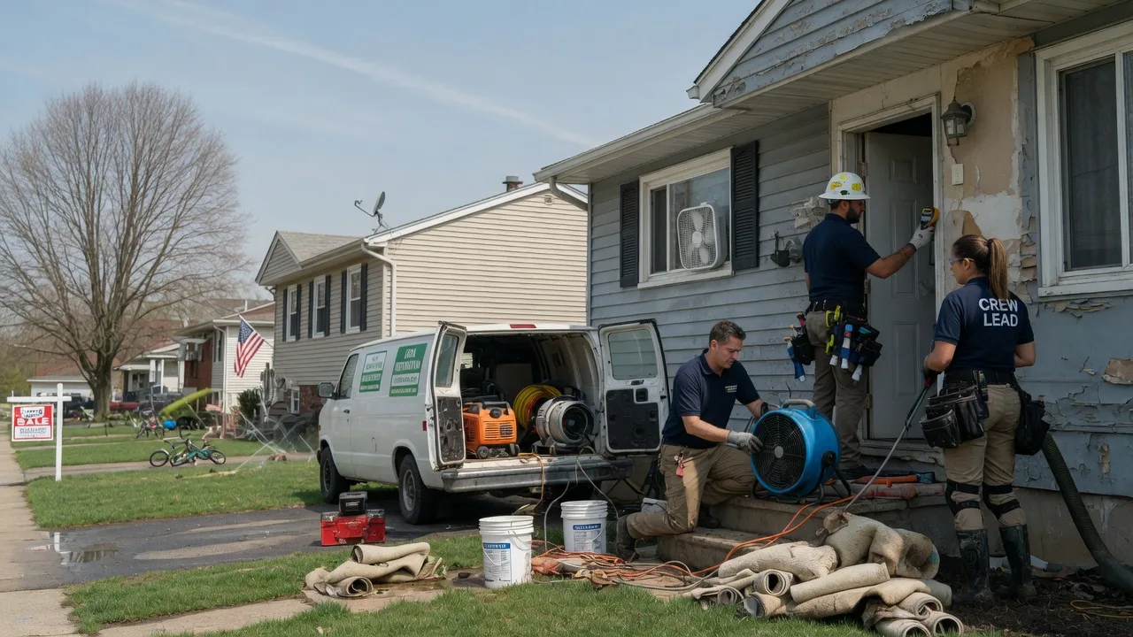 Flood Cleanup in Downing, WI near me