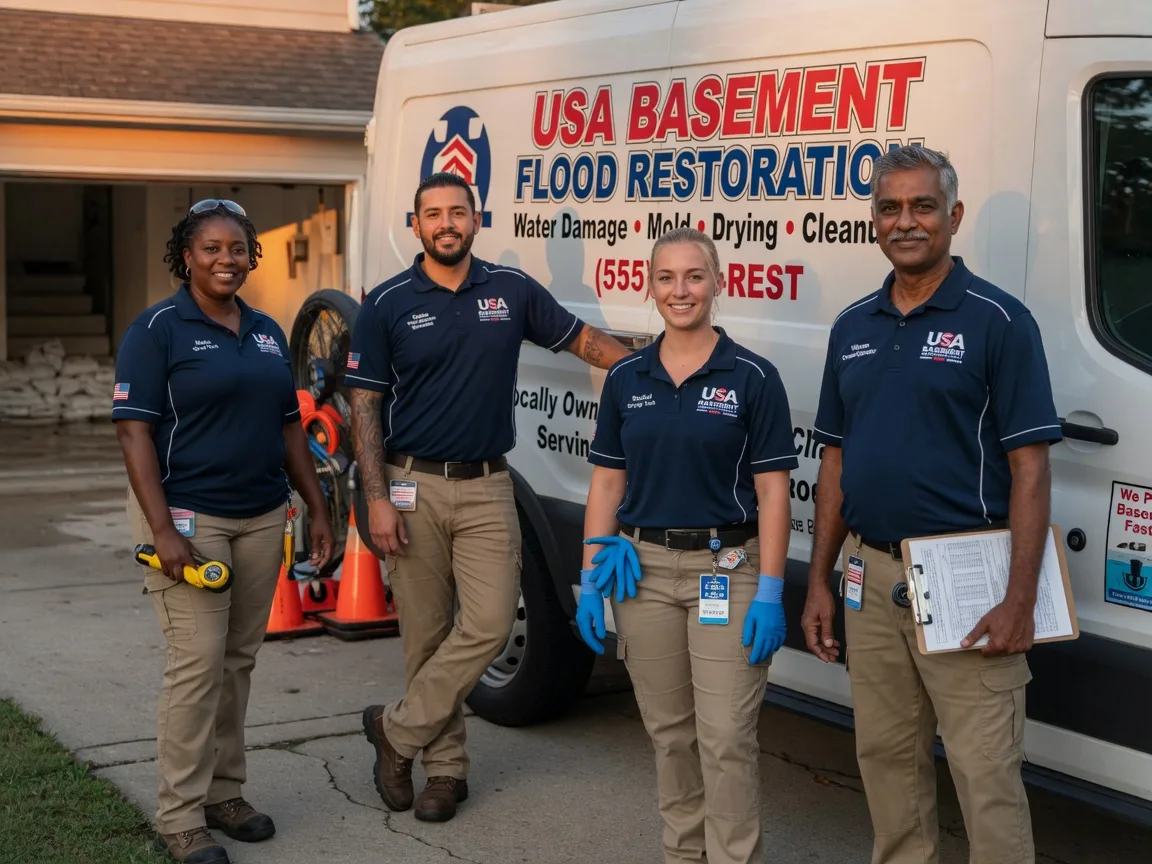 Basement Flood Cleanup company in Downing, WI